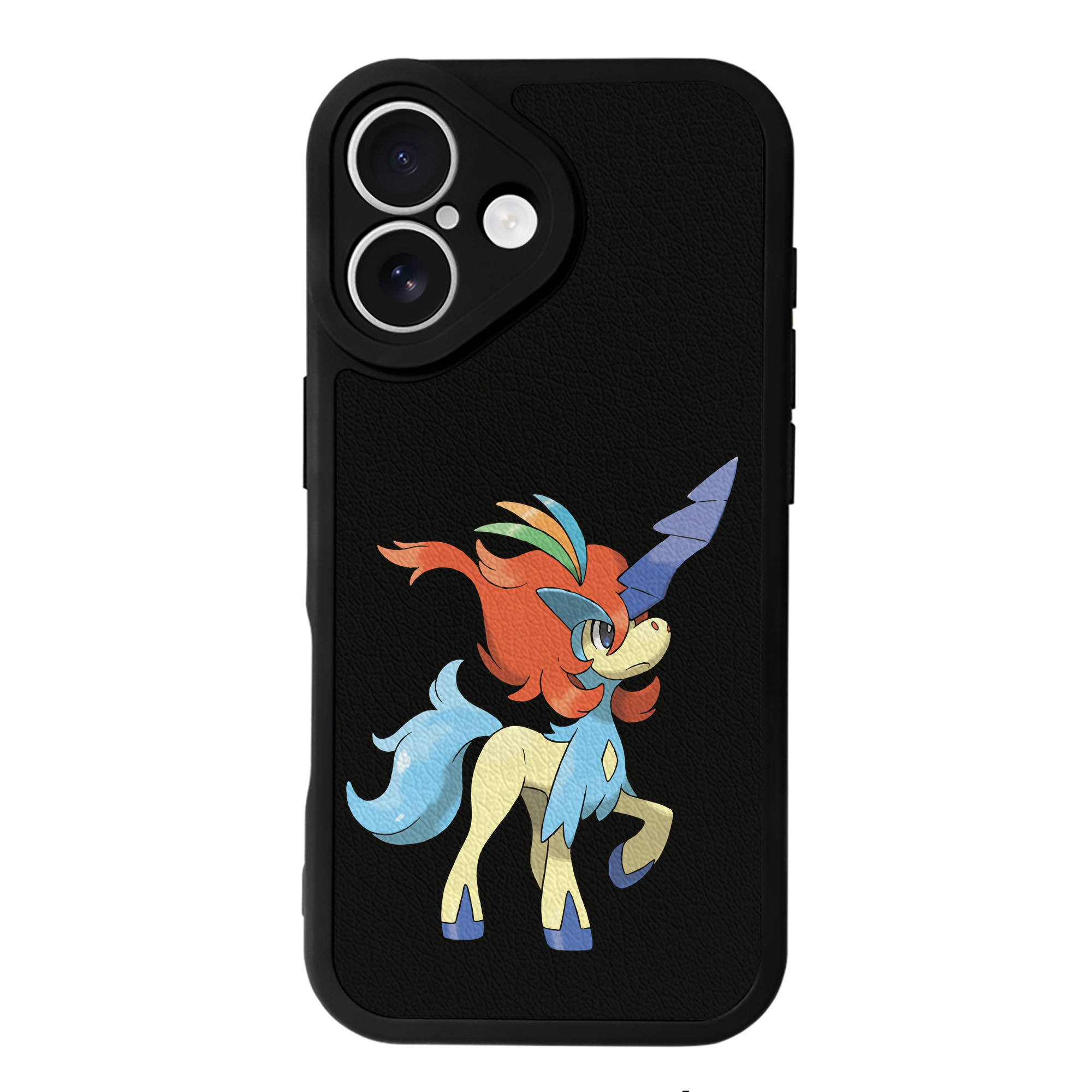 （画像用） ポケットモンスター Pokémon 【iPhone 16シリーズ対応】シリコンスマホケース（レザー調） 材質：シリコン
